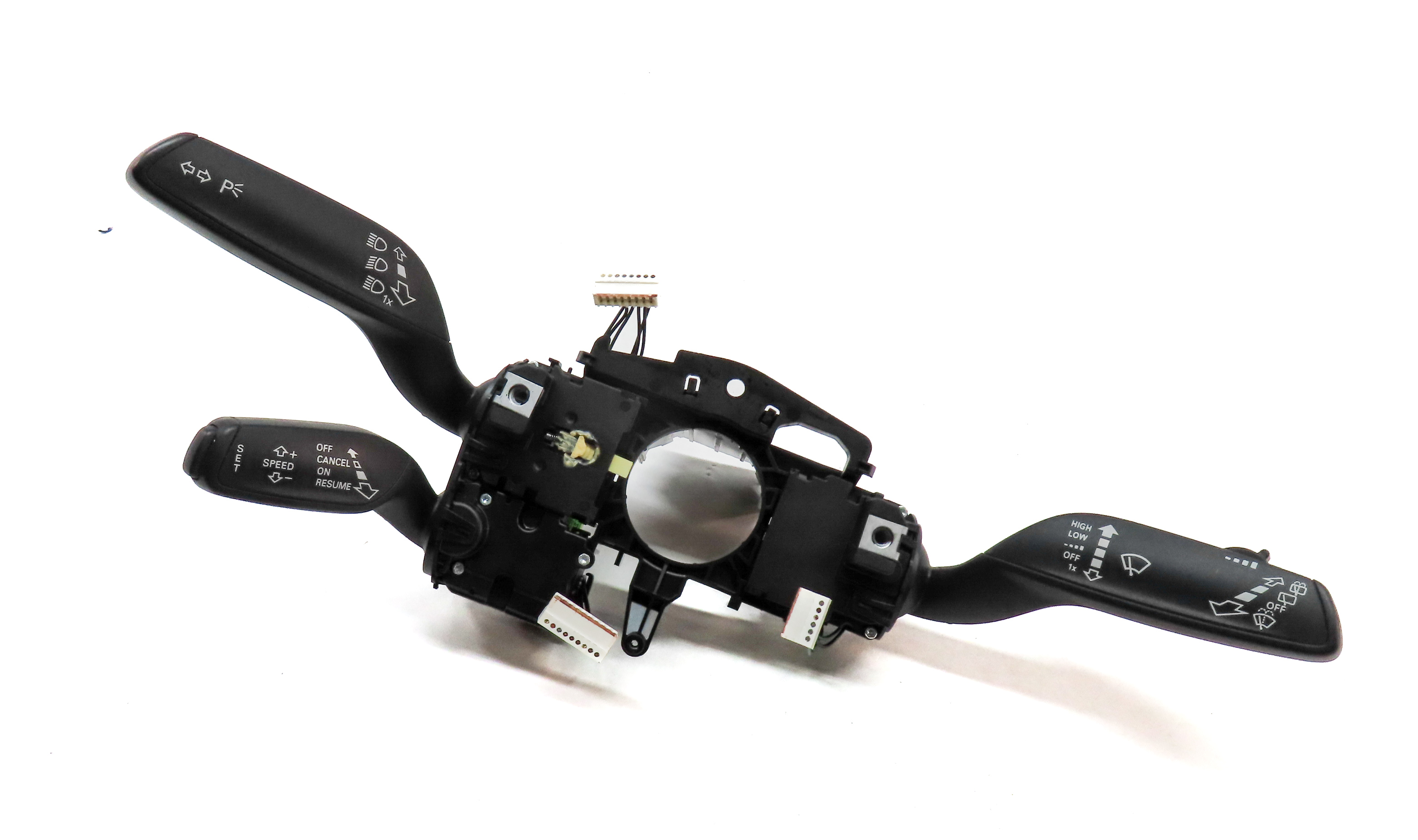 2016-2018 AUDI A3 E-TRON (8VF) BLINKER WIPER CRUISE COLUMN COMBINATION SWITCH — exact item pictured